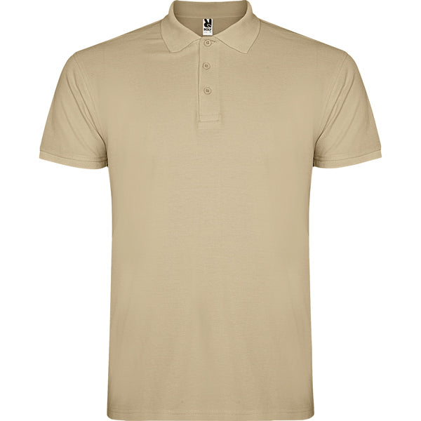 Polo manga corta STAR personalizable online — arena, taller en Madrid