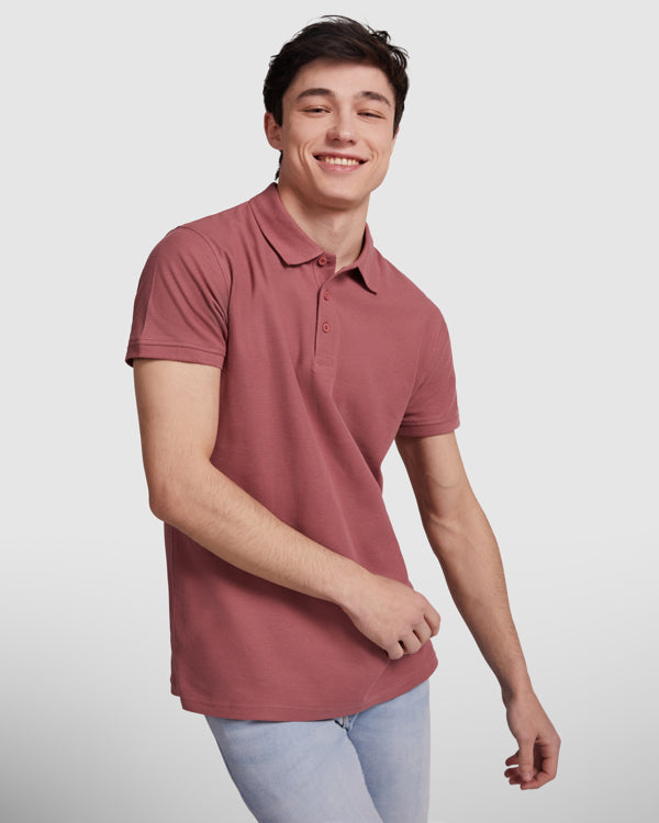 Polo manga corta STAR — estampación y bordado de tu diseño