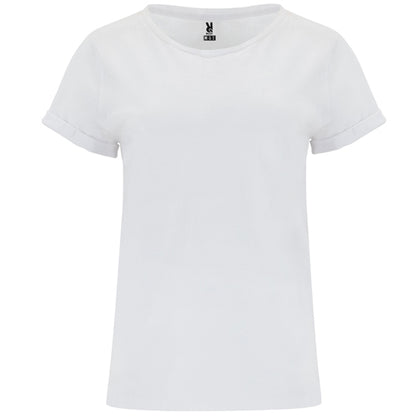 Camiseta manga corta CIES en color blanco para personalizar con tu logo, nombre o foto