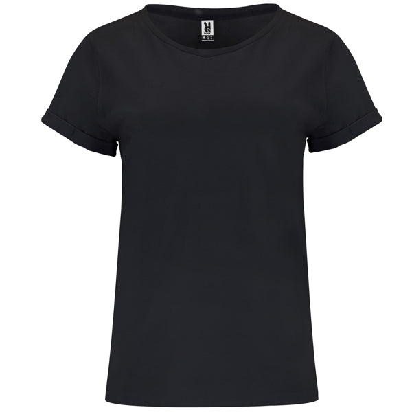 Camiseta manga corta CIES en color negro, personalización a medida en Gráficas Hugo