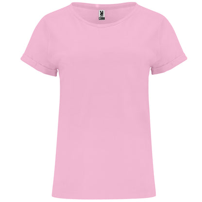 Camiseta manga corta CIES personalizable online — rosa claro, taller en Madrid
