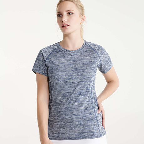 Camiseta técnica AUSTIN WOMAN personalizable online, taller en Madrid