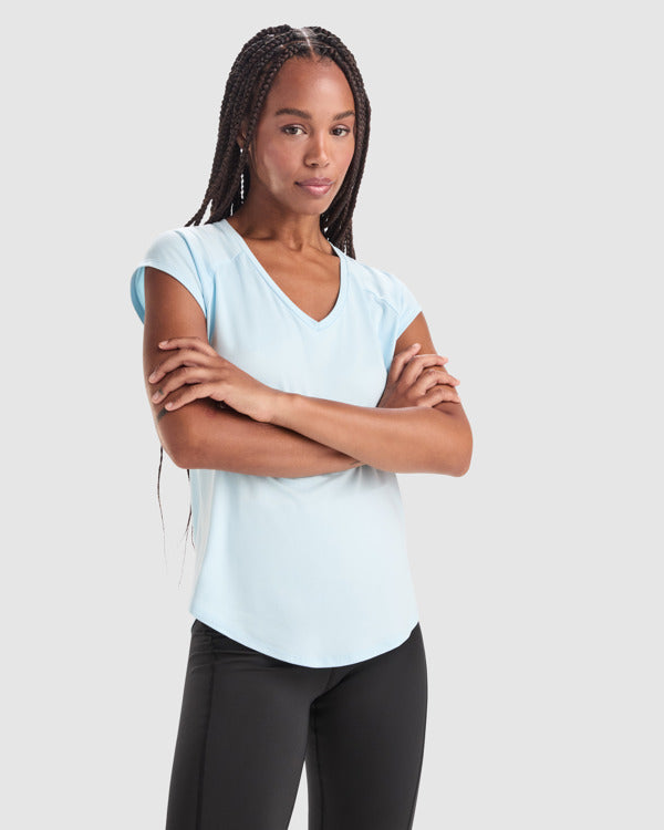 Camiseta técnica AVUS — estampación y bordado de tu diseño