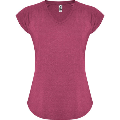 Camiseta técnica AVUS en color roseton vigore, personalización a medida en Crea41