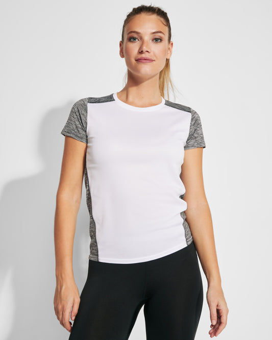 Camiseta técnica ZOLDER WOMAN, personalización a medida en Gráficas Hugo
