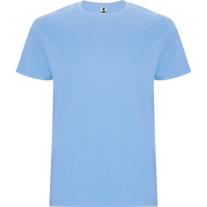 Camiseta manga corta STAFFORD en color celeste para personalizar con tu logo, nombre o foto