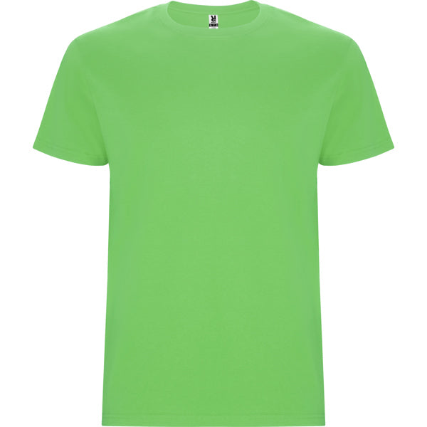 Camiseta manga corta STAFFORD en color verde oasis — estampación y bordado de tu diseño