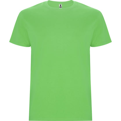 Camiseta manga corta STAFFORD en color verde oasis — estampación y bordado de tu diseño