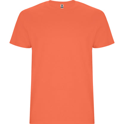 Camiseta manga corta STAFFORD en color coral para personalizar con tu logo, nombre o foto