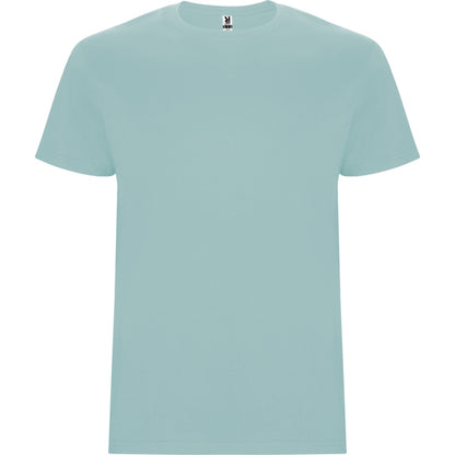 Camiseta manga corta STAFFORD en color azul lavado, personalización a medida en Gráficas Hugo