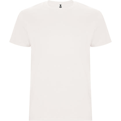 Camiseta manga corta STAFFORD en color blanco vintage — estampación y bordado de tu diseño