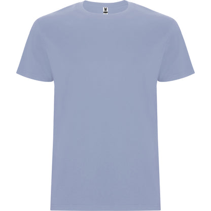 Camiseta manga corta STAFFORD en color azul zen — estampación y bordado de tu diseño