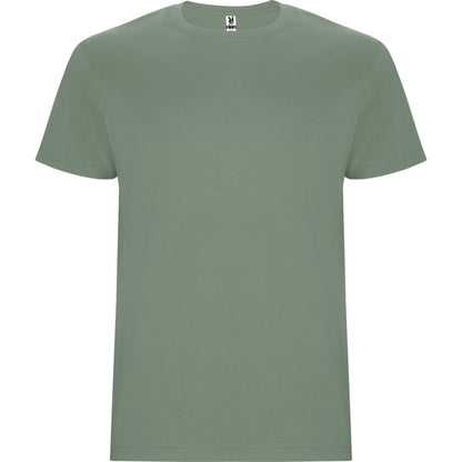Camiseta manga corta STAFFORD en color verde laurel para personalizar con tu logo, nombre o foto
