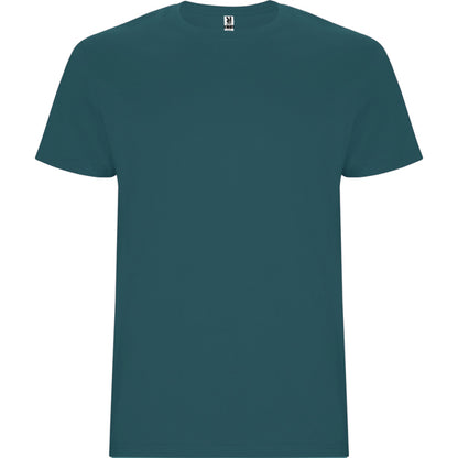 Camiseta manga corta STAFFORD en color azul lago — estampación y bordado de tu diseño
