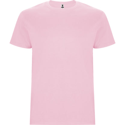 Camiseta manga corta STAFFORD en color rosa claro para personalizar con tu logo, nombre o foto
