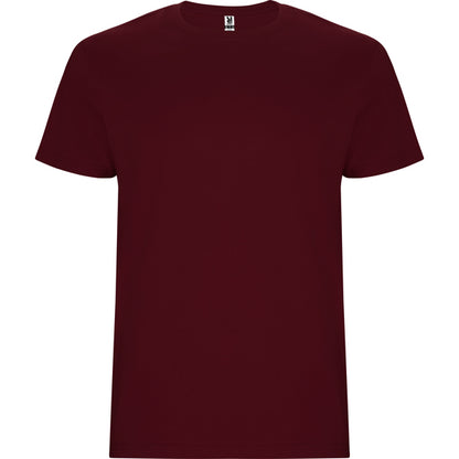 Camiseta manga corta STAFFORD personalizable online — granate, taller en Madrid