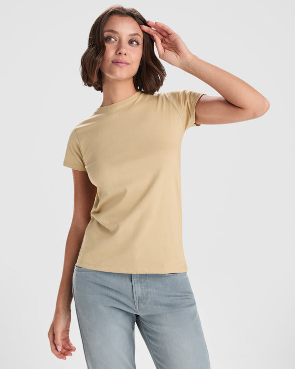 Camiseta manga corta CAPRI para personalizar con tu logo, nombre o foto