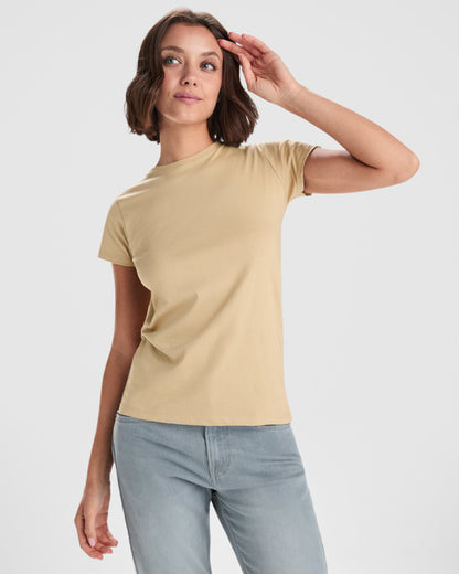 Camiseta manga corta CAPRI para personalizar con tu logo, nombre o foto