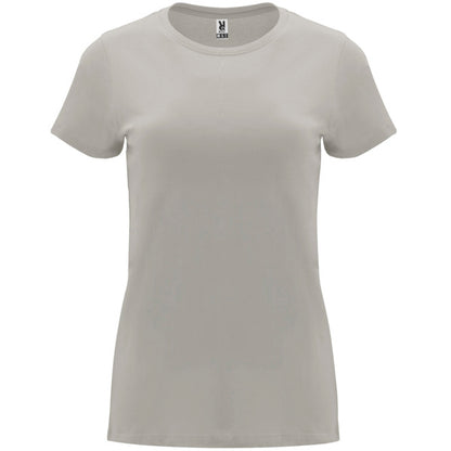 Camiseta manga corta CAPRI personalizable online — gris piedra, taller en Madrid