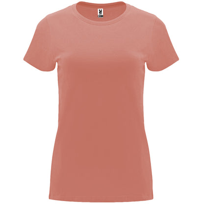 Camiseta manga corta CAPRI personalizable online — naranja clay, taller en Madrid