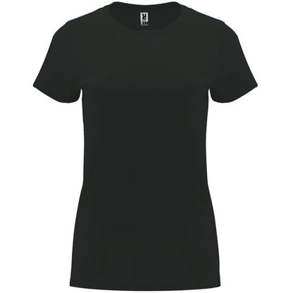 Camiseta manga corta CAPRI en color plomo oscuro, personalización a medida en Gráficas Hugo