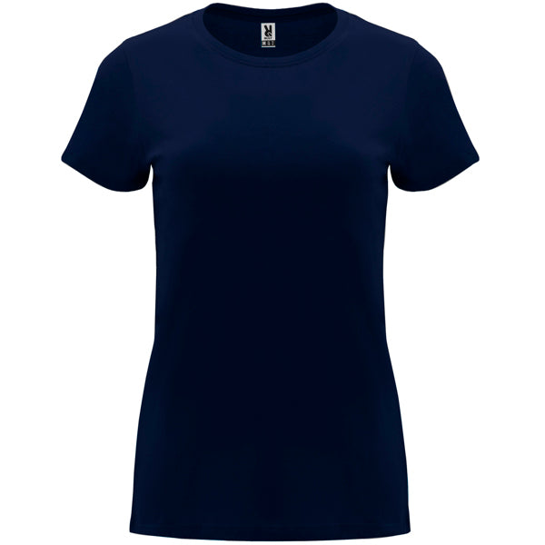 Camiseta manga corta CAPRI personalizable online — marino, taller en Madrid