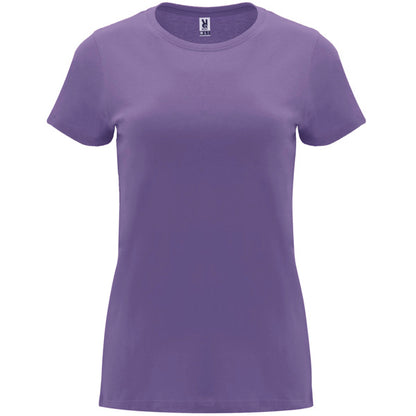 Camiseta manga corta CAPRI en color iris purpura, personalización a medida en Gráficas Hugo
