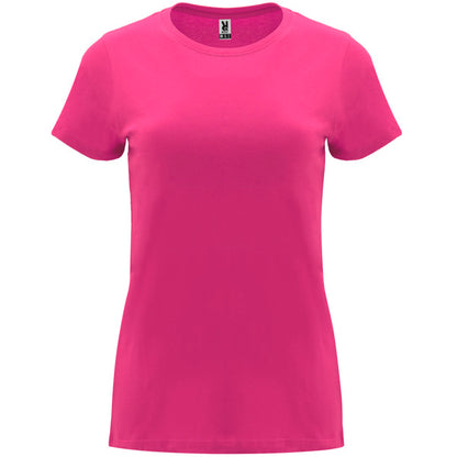 Camiseta manga corta CAPRI en color roseton — estampación y bordado de tu diseño