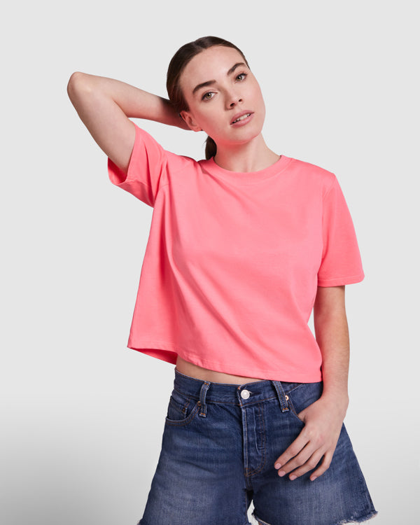 Camiseta manga corta DOMINICA, personalización a medida en Crea41