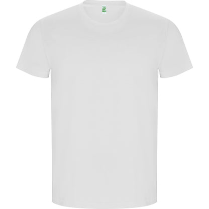 Camiseta manga corta GOLDEN personalizable online — blanco, taller en Madrid