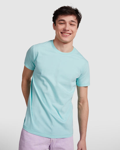 Camiseta manga corta GOLDEN — estampación y bordado de tu diseño