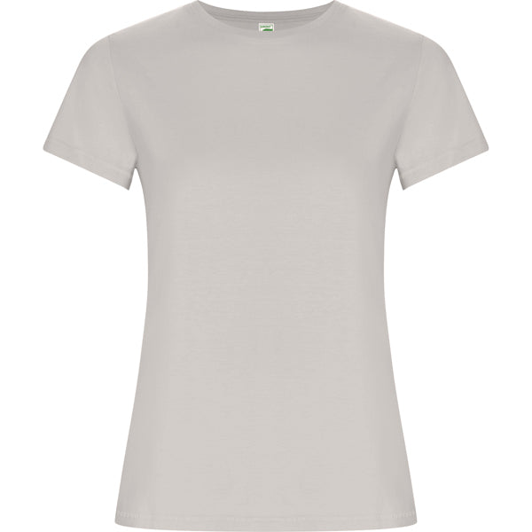 Camiseta manga corta GOLDEN WOMAN en color opalo para personalizar con tu logo, nombre o foto