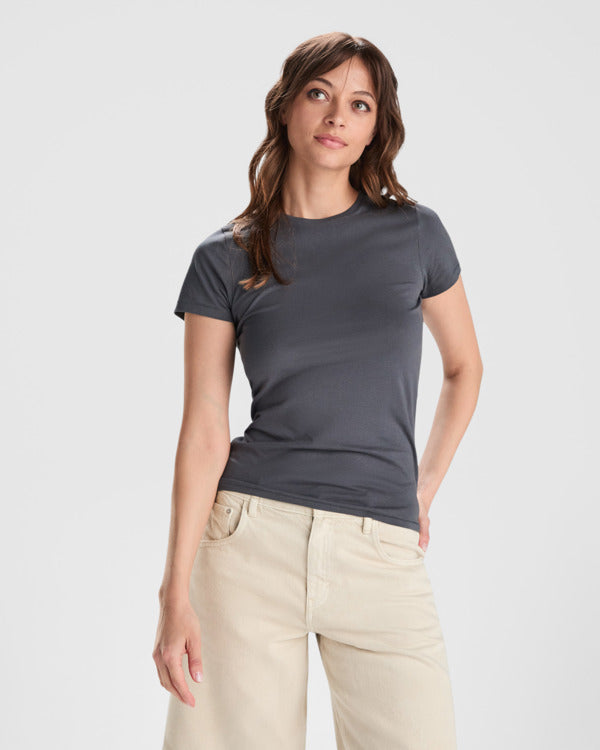 Camiseta manga corta GOLDEN WOMAN para personalizar con tu logo, nombre o foto