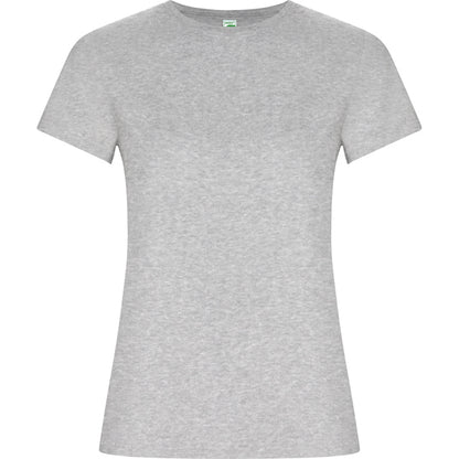 Camiseta manga corta GOLDEN WOMAN personalizable online — gris vigore, taller en Madrid