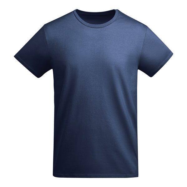 Camiseta manga corta BREDA en color marino, personalización a medida en Crea41