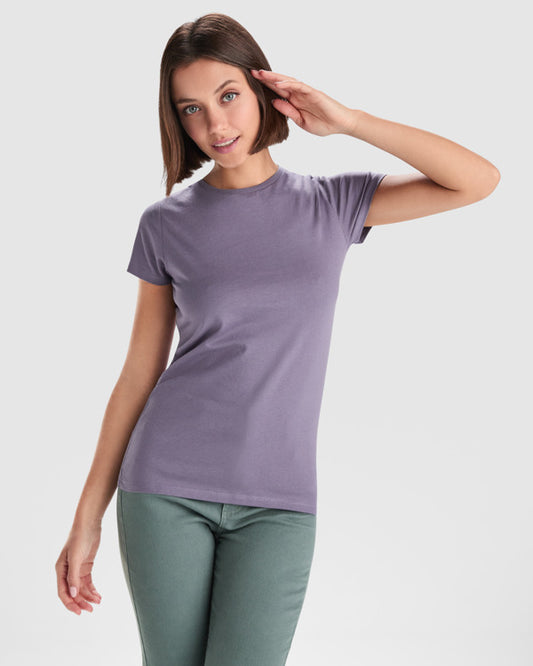 Camiseta manga corta BREDA WOMAN, personalización a medida en Gráficas Hugo