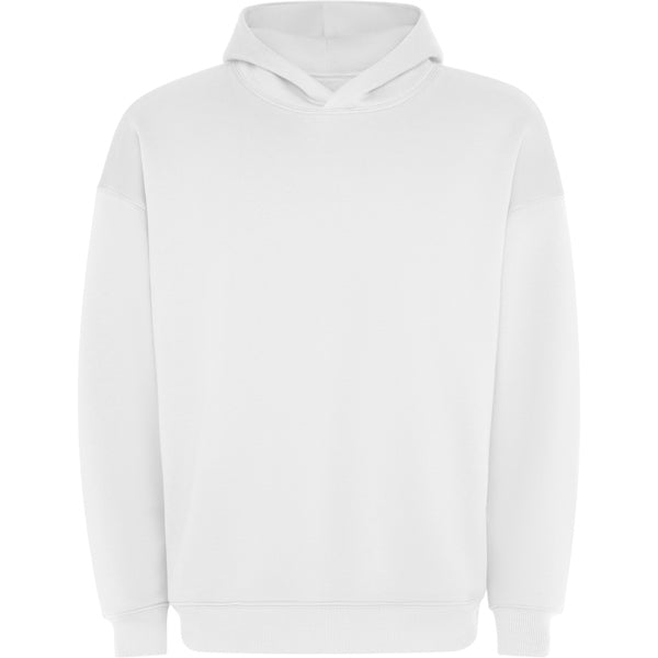 Sudadera OTTO en color blanco — estampación y bordado de tu diseño