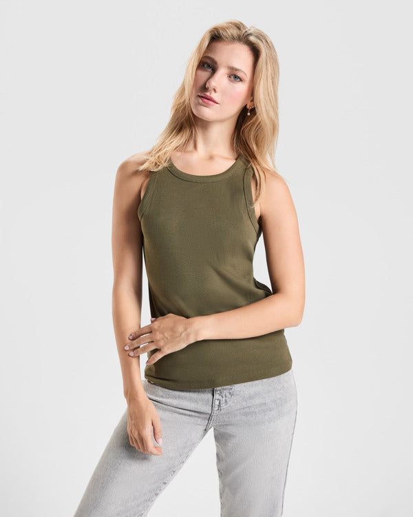 Camiseta de tirantes DRIBE para personalizar con tu logo, nombre o foto