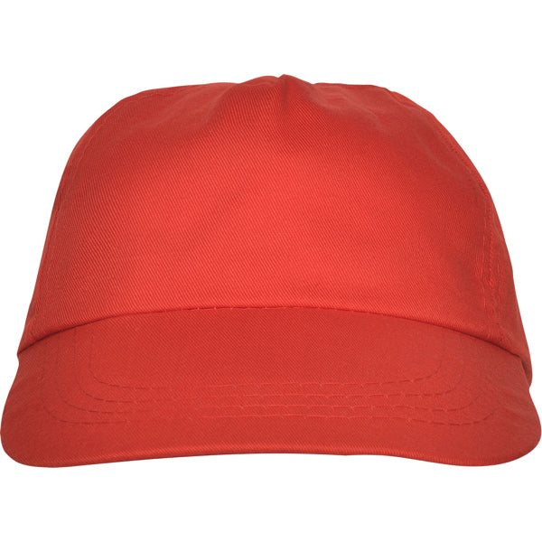 Gorras BASICA en color rojo para personalizar con tu logo, nombre o foto