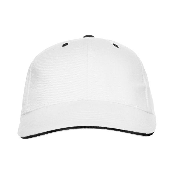 Gorras PANEL en color blanco para personalizar con tu logo, nombre o foto