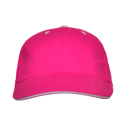 Gorras PANEL en color fucsia, personalización a medida en Crea41
