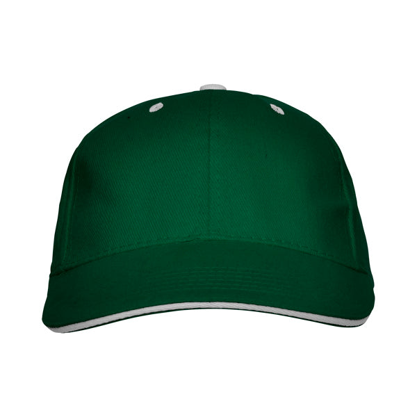 Gorras PANEL personalizable online — verde botella, taller en Madrid