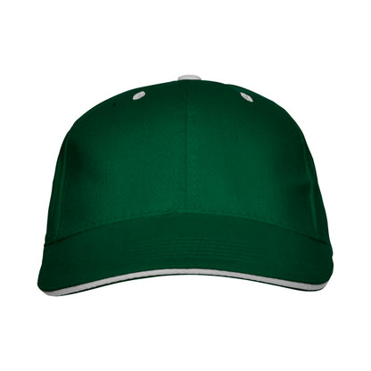 Gorras PANEL personalizable online — verde botella, taller en Madrid