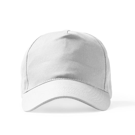 Gorras FIDES en color blanco para personalizar con tu logo, nombre o foto
