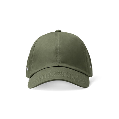 Gorras TERRA en color verde militar — estampación y bordado de tu diseño