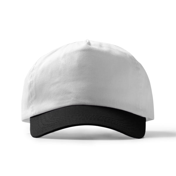 Gorras FREYA en color blanco/negro, personalización a medida en Crea41