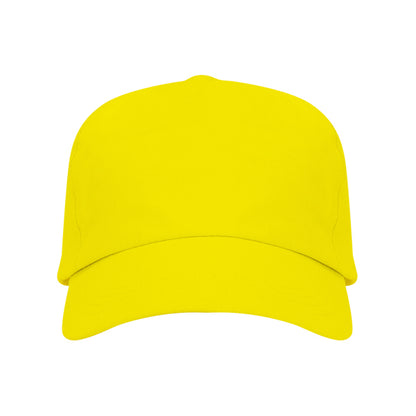 Gorras URANUS en color amarillo — estampación y bordado de tu diseño