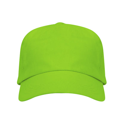 Gorras URANUS en color verde oasis — estampación y bordado de tu diseño