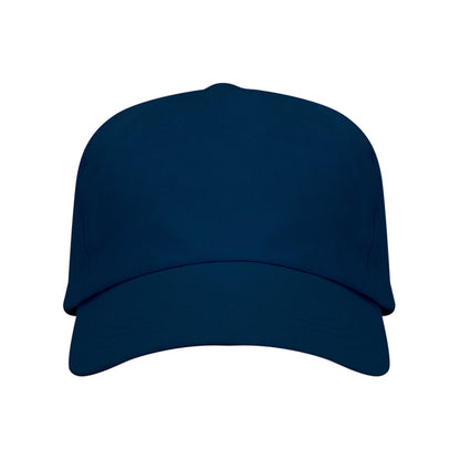 Gorras URANUS en color marino — estampación y bordado de tu diseño