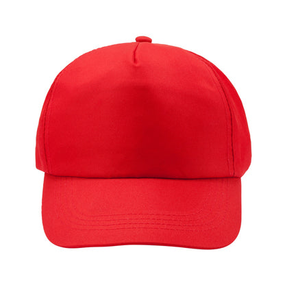 Gorras CALISTO en color rojo — estampación y bordado de tu diseño